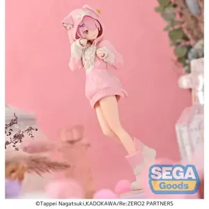 Figurine Sega Re:Zero Kara Hajimeru Isekai Seikatsu - Luminasta - Ram - Dai Seirei Puck image-1