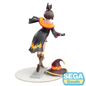 Figurine Sega Konosuba Megumi with Chomusuke Luminasta image-1