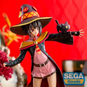 Figurine Sega Konosuba Megumi with Chomusuke Luminasta image-5