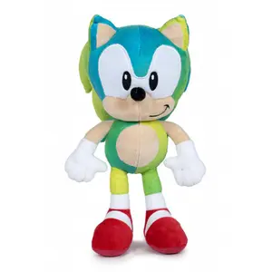 Plush Sega Sonic The Hedgehog degraded Sonic image-2