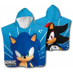 Microvezel strandponcho handdoek Sega Sonic The Hedgehog image-0