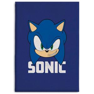 8436580114073-filt-av-fleece-sega-sonic-the-hedgehog-bla-vit-beige-100x140-cm