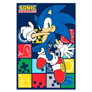 Fleece Blanket Sega Sonic The Hedgehog image-0