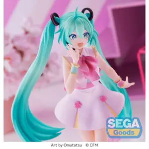 Figurine Sega PVC Luminasta Sakura Miku Omutatsu Ver image-3
