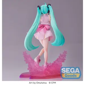 Figurine Sega PVC Luminasta Sakura Miku Omutatsu Ver image-6