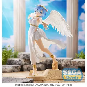 Figurine Sega Re: Zero -Starting en PVC Life in Another World Luminasta Rem Super Demon Angel image-1