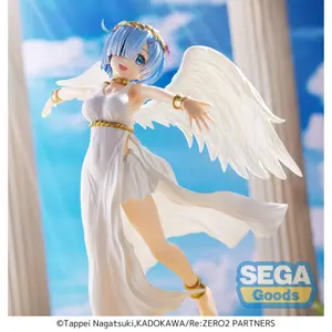 Figurine Sega Re: Zero -Starting en PVC Life in Another World Luminasta Rem Super Demon Angel image-2