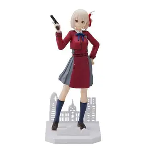 Pvc figurine Sega Lycoris Recoil sLuminasta Chisato Nishikigi image-0