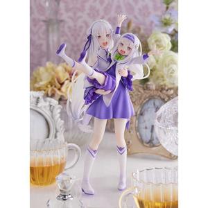 Statuetta da collezione Sega ReZero Starting Life in Another World Emilia & Childhood Emilia image-1