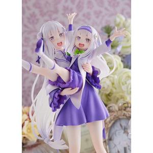 Statuetta da collezione Sega ReZero Starting Life in Another World Emilia & Childhood Emilia image-5
