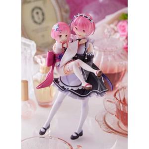 Statuetta da collezione Sega ReZero Starting Life in Another World Ram & Childhood Ram image-1