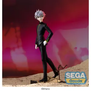 Figurine Sega Evangelion: 3.0+1.0 Thrice Upon A Time Vignetteum Spm Kaworu Nagisa Commander Suit Ver. image-2