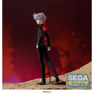 Figurine Sega Evangelion: 3.0+1.0 Thrice Upon A Time Vignetteum Spm Kaworu Nagisa Commander Suit Ver. image-3