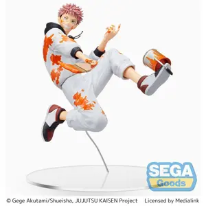 Pvc figurine Sega Jujutsu Kaisen Graffiti x Battle Re: Yuji Itador image-0