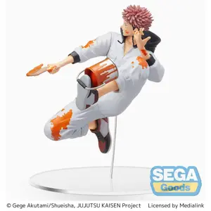 Pvc figurine Sega Jujutsu Kaisen Graffiti x Battle Re: Yuji Itador image-1