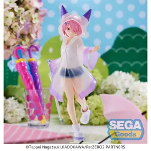 Figurine Sega Re: Zero -Starting en PVC Life in Another World Luminasta Ram Day After the Rain image-1