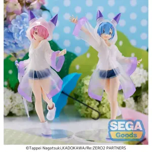 Figurine Sega Re: Zero -Starting en PVC Life in Another World Luminasta Ram Day After the Rain image-5