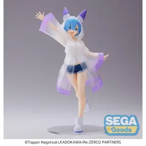 Figurine Sega Re: Zero -Starting en PVC Life in Another World Luminasta Rem Day After the Rain image-0
