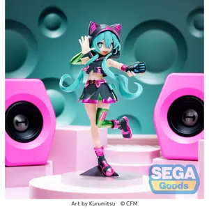 Figurine Sega PVC Luminasta Hatsune Miku Live Stage image-1