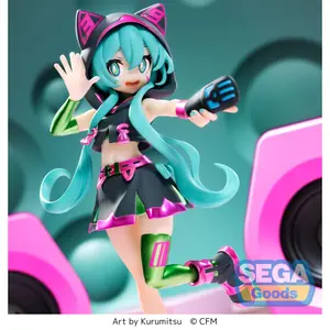 Figurine Sega PVC Luminasta Hatsune Miku Live Stage image-3