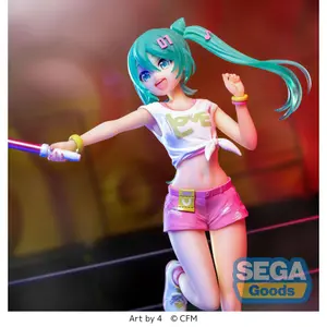 Figurine Sega PVC Luminasta Hatsune Miku Live Cheering image-4