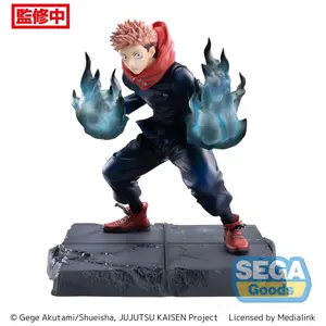 Pvc figurine Sega Jujutsu Kaisen Luminasta Figurizm Yuji Itadori Joint Struggle image-0