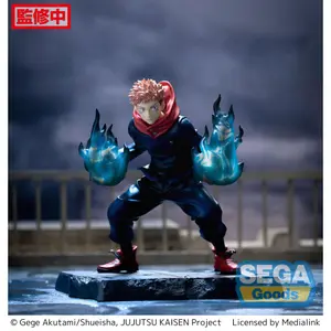 Pvc figurine Sega Jujutsu Kaisen Luminasta Figurizm Yuji Itadori Joint Struggle image-1