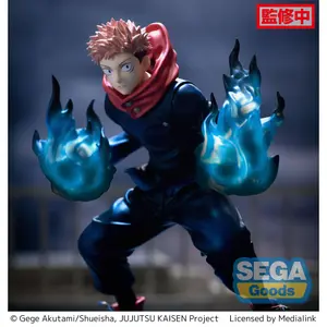 Pvc figurine Sega Jujutsu Kaisen Luminasta Figurizm Yuji Itadori Joint Struggle image-2
