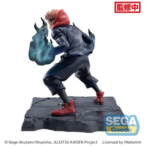 Pvc figurine Sega Jujutsu Kaisen Luminasta Figurizm Yuji Itadori Joint Struggle image-6