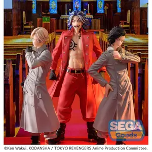 Pvc figure -tokyo revengers luminasta statuette taiju shiba black dragon Sega image-5
