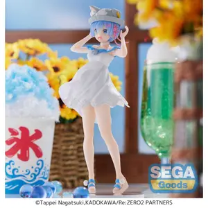 Pvc figurine Sega Re: Zero Starting Life in Another World Rem -Nyatsu Day image-2