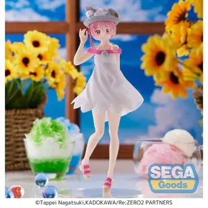 Collectible figurine Sega ReZero Starting Life in Another World Luminasta PVC Ram Nyatsu Day image-4