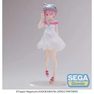 Collectible figurine Sega ReZero Starting Life in Another World Luminasta PVC Ram Nyatsu Day image-1