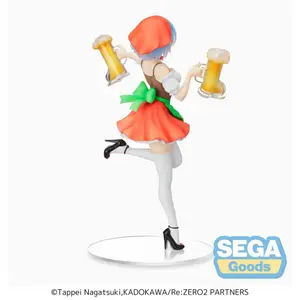 Samlerfigur Sega ReZero Starting Life in Another World SPM Rem Oktoberfest Ver. (re-run) image-2