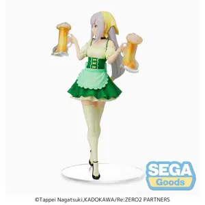 Samlerfigur Sega ReZero Starting Life in Another World SPM Emilia Oktoberfest Ver. (re-run) image-3