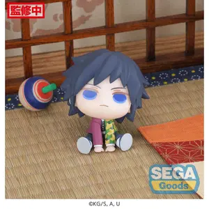 Statuetta in pvc Sega Demon Slayer Kimetsu no Yaiba Chubby Collection Shinobu Kocho & Giyu Tomioka (EX) image-2