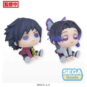 Statuetta in pvc Sega Demon Slayer Kimetsu no Yaiba Chubby Collection Shinobu Kocho & Giyu Tomioka (EX) image-5
