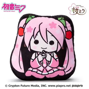 2D Plush Toy Sega Hatsune Miku Sakura image-0