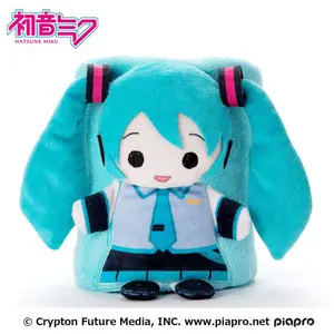 Children's plush toy Sega Hatsune Miku Roll-Up image-0