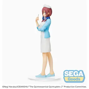Pvc figurine Sega The Quintessential Quintuplets Spm Miku Nakano Nurse Ver image-1