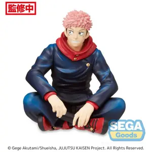 Pvc figurine Sega Jujutsu Kaisen PM Perching Yuji Itadori image-2