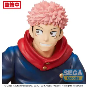 Pvc figurine Sega Jujutsu Kaisen PM Perching Yuji Itadori image-5