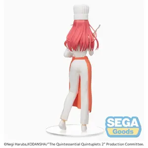 Pvc figurine Sega The Quintessential Quintuplets 2 Spm Itsuki Nakano Cook Ver image-2
