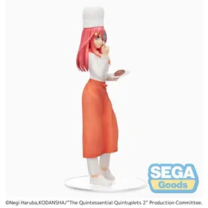 Pvc figurine Sega The Quintessential Quintuplets 2 Spm Itsuki Nakano Cook Ver image-3