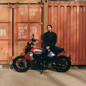 Blouson moto femme Segura Griffith image-3