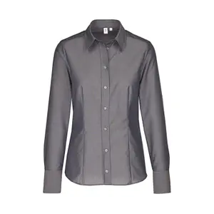 Women's Long Sleeve Buttoned Shirt Seidensticker Regular Fit Kent