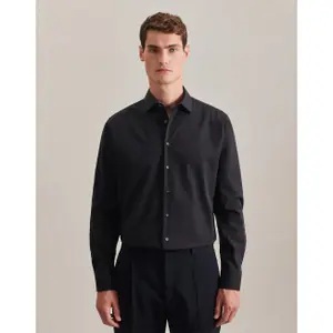 Long sleeve shirt Seidensticker Shaped Fit Business Kent image-1