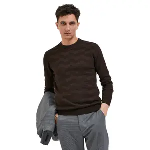 Sweatshirt Selected Slhromen Ls Knit image-1