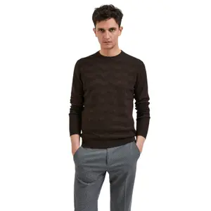 Sweatshirt Selected Slhromen Ls Knit image-2