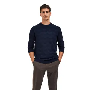 Sweatshirt Selected Slhromen Ls Knit image-1